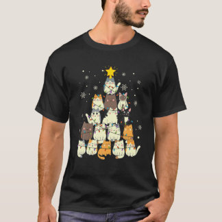 Camiseta Presentes De Natal De Catmas De feliz Para Os Home