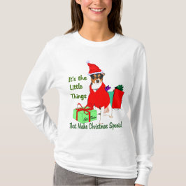 Camiseta Presentes de Natal de Rat Terrier