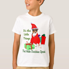 Camiseta Presentes de Natal de Rat Terrier