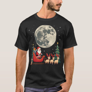 Camiseta Presentes de Natal de Rena Siamesa para Amantes de