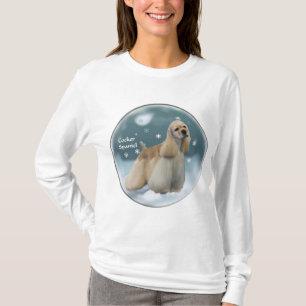 Camiseta Presentes de Natal do Cocker Spaniel
