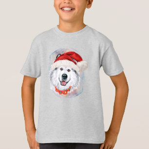 Camiseta Presentes de Natal do Malamute do Alasca Para Aman