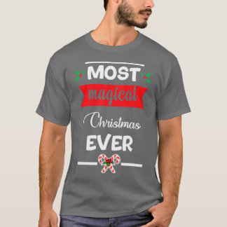 Camiseta presentes de natal engraçados O Natal mais mágico
