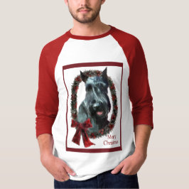Camiseta Presentes de Natal Giant Schnauzer