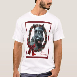 Camiseta Presentes de Natal Giant Schnauzer