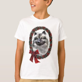 Camiseta Presentes de Natal Keeshond