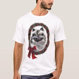 Camiseta Presentes de Natal Keeshond