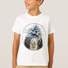 Camiseta Presentes de Natal Labradoodle