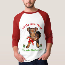 Camiseta Presentes de Natal Miniatura Pinscher