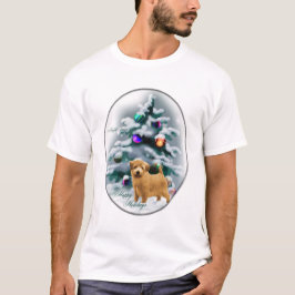 Camiseta Presentes de Natal Norfolk Terrier