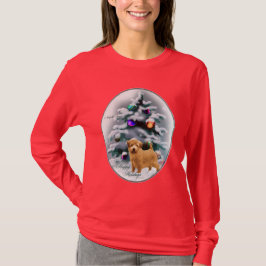 Camiseta Presentes de Natal Norfolk Terrier