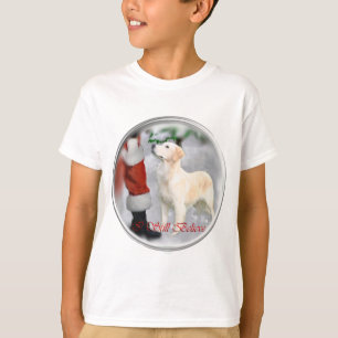 Camiseta Presentes de Natal para Golden Retriever