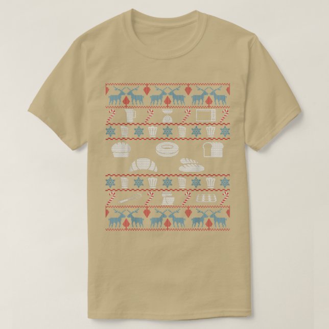 Camiseta Presentes De Natal Para Homens Criadores Feios C (Frente do Design)