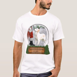 Camiseta Presentes de Natal para ouro Retriever