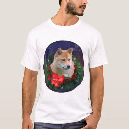 Camiseta Presentes de Natal Shiba Inu