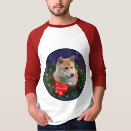Camiseta Presentes de Natal Shiba Inu