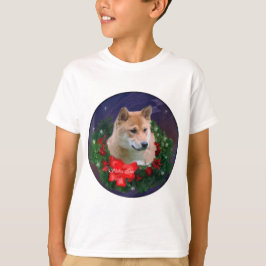 Camiseta Presentes de Natal Shiba Inu