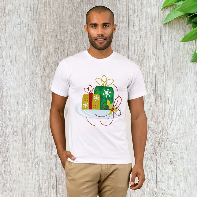 Camiseta Presentes de Natal T-Shirt (Criador carregado)