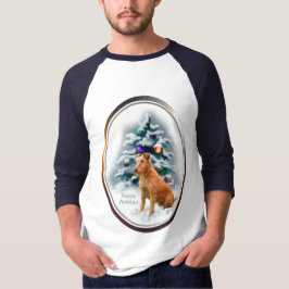 Camiseta Presentes de Natal Terrier irlandeses