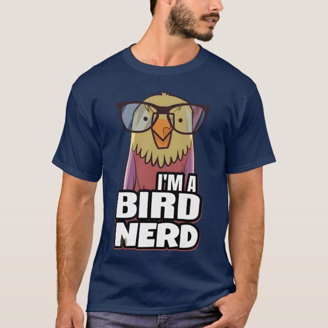 Camiseta Presentes de NERD de AVE para nerd de aves amantes (Frente)