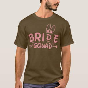 Camiseta Presentes De Noiva Da Bride Squad Presente Da Dama
