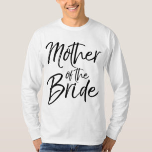 Camiseta Presentes de noiva de casamento para a mãe, mãe li