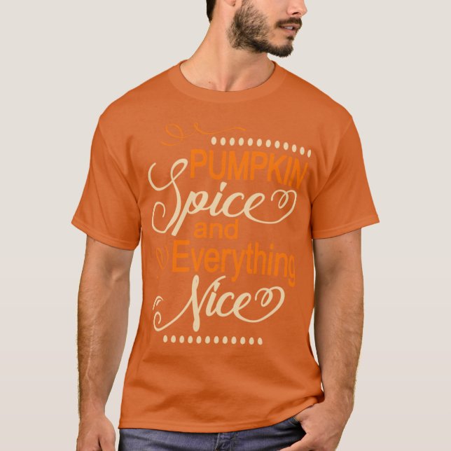 Camiseta Presentes de Outono para Mulheres Pumpkin Spice Tu (Frente)
