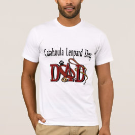 Camiseta Presentes de PAI de Cães-Leopardo Catahoula
