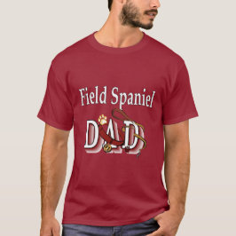 Camiseta Presentes de Pai de espanhol de campo