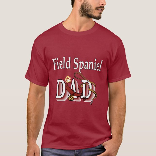 Camiseta Presentes de Pai de espanhol de campo (Frente)