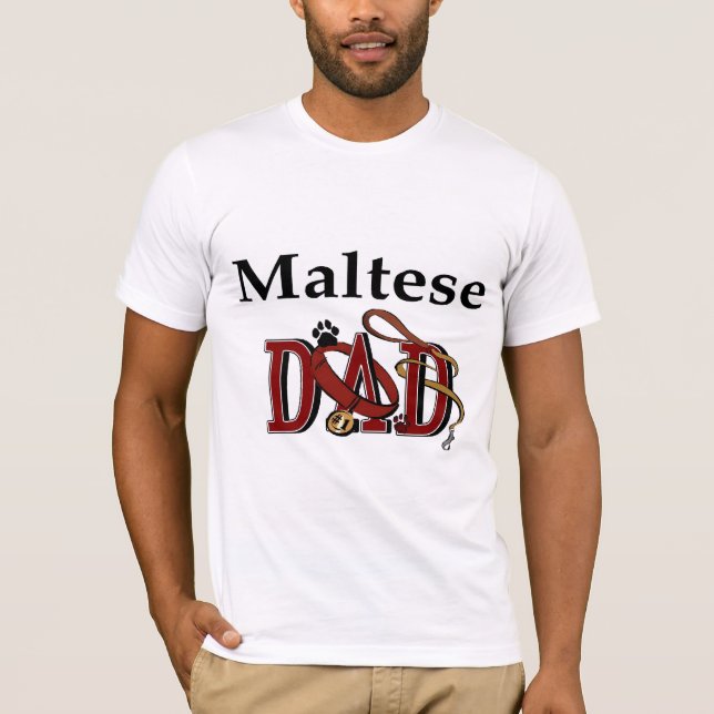 Camiseta Presentes de Pai Maltês (Frente)