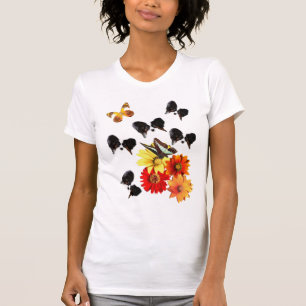 Camiseta Presentes de Papillon Amantes