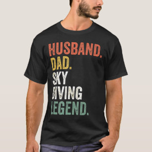 Camiseta Presentes de paraquedismo masculino para homens pa
