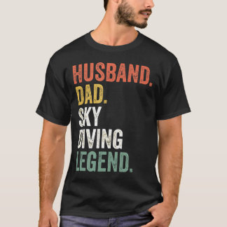 Camiseta Presentes de paraquedismo masculino para homens pa