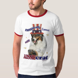 Camiseta Presentes de Pastor Australianos