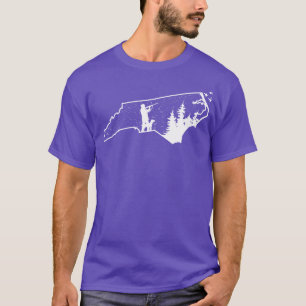 Camiseta Presentes de pato caçador de olina do Norte