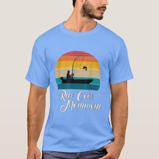 Camiseta Presentes de pesca da mãe Legal da Reel