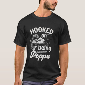 Camiseta Presentes de pesca vintage para o Dia dos Pais Fis