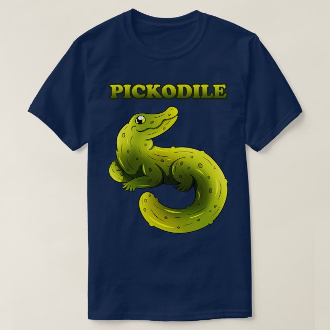 Camiseta Presentes de picareta do picareta do crocodilo (Frente do Design)
