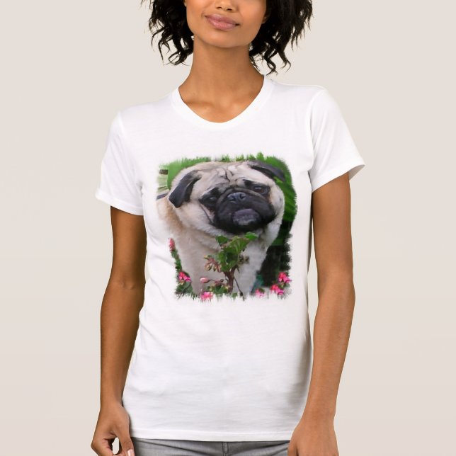 Camiseta Presentes de Pug Lovers (Frente)