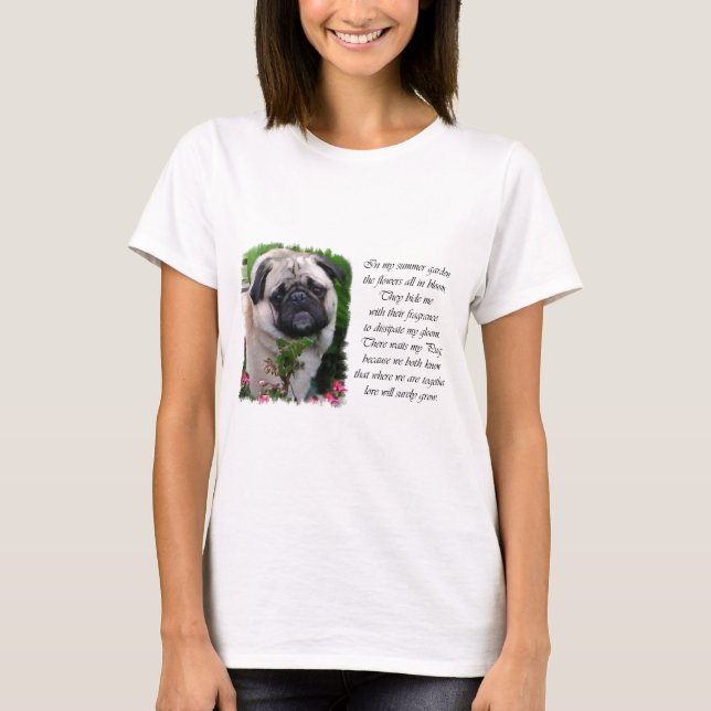 Camiseta Presentes de Pug Lovers (Frente)