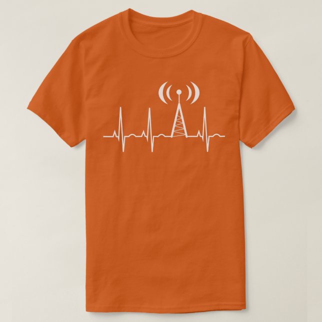 Camiseta Presentes de rádio HAM para operador de rádio de P (Frente do Design)
