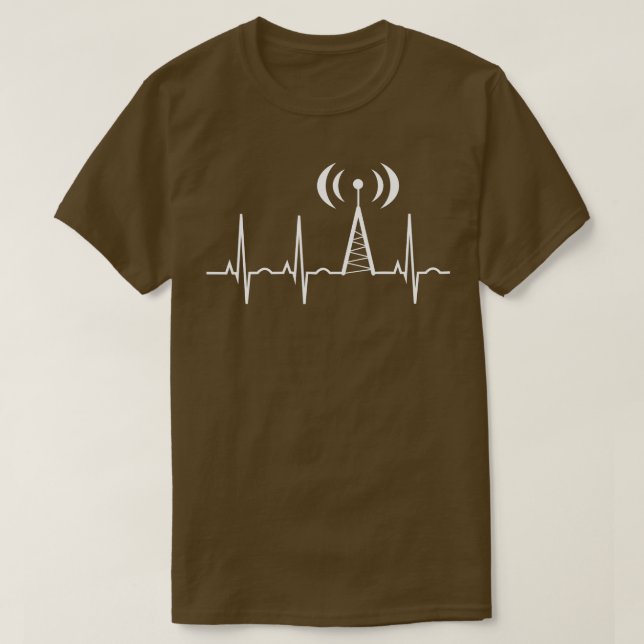 Camiseta Presentes de rádio HAM para operador de rádio de P (Frente do Design)