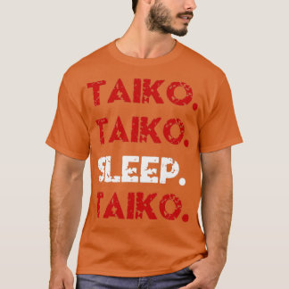 CAMISETA PRESENTES DE REPETIÇÃO DE SONO DE TIKO EAT