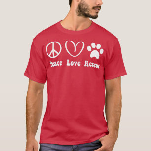 Camiseta Presentes de resgate de animais Mulheres Crianças