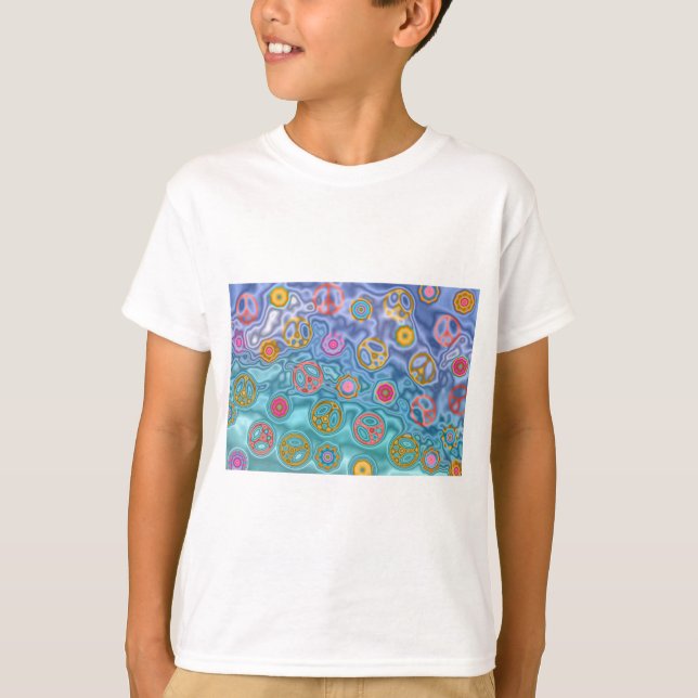 Camiseta Presentes de Roupas Ondas do Oceano Pacífico dos A (Frente)