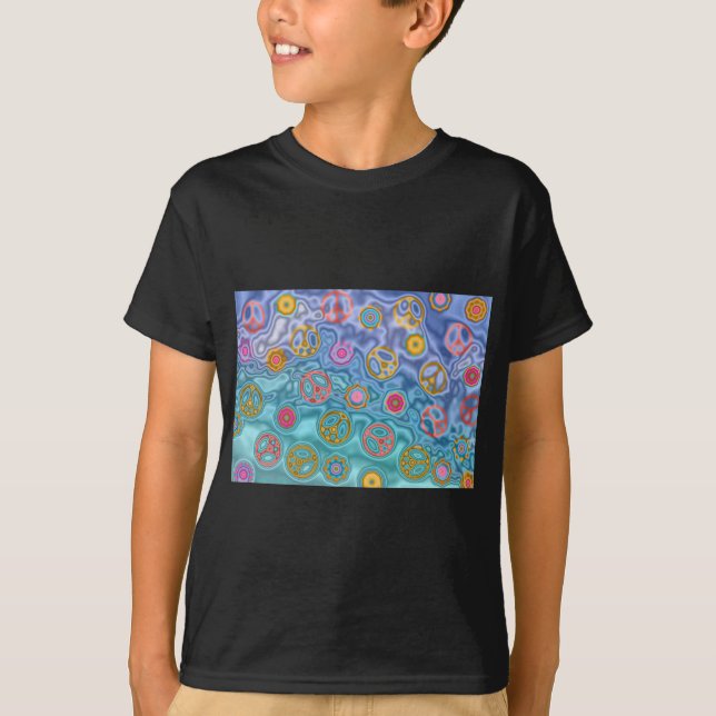 Camiseta Presentes de Roupas Ondas do Oceano Pacífico dos A (Frente)