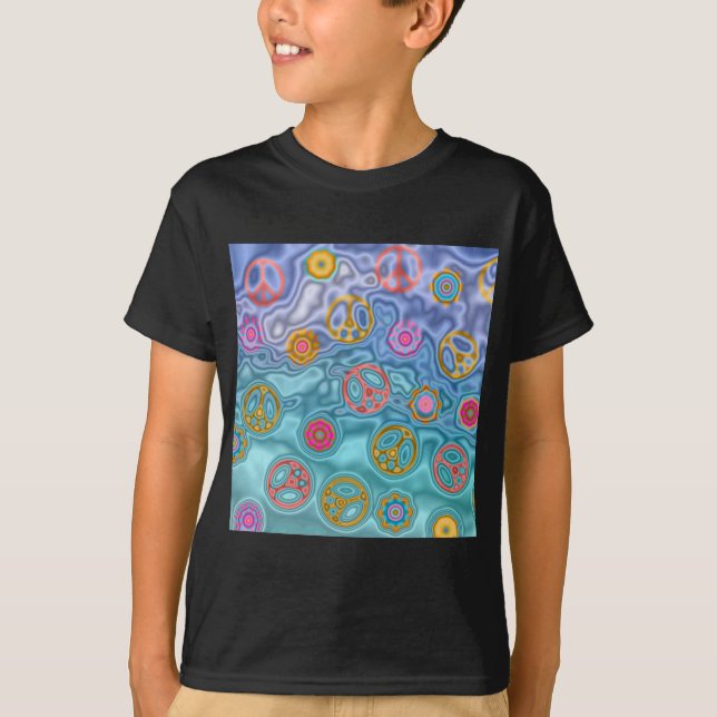 Camiseta Presentes de Roupas Ondas do Oceano Pacífico dos A (Frente)