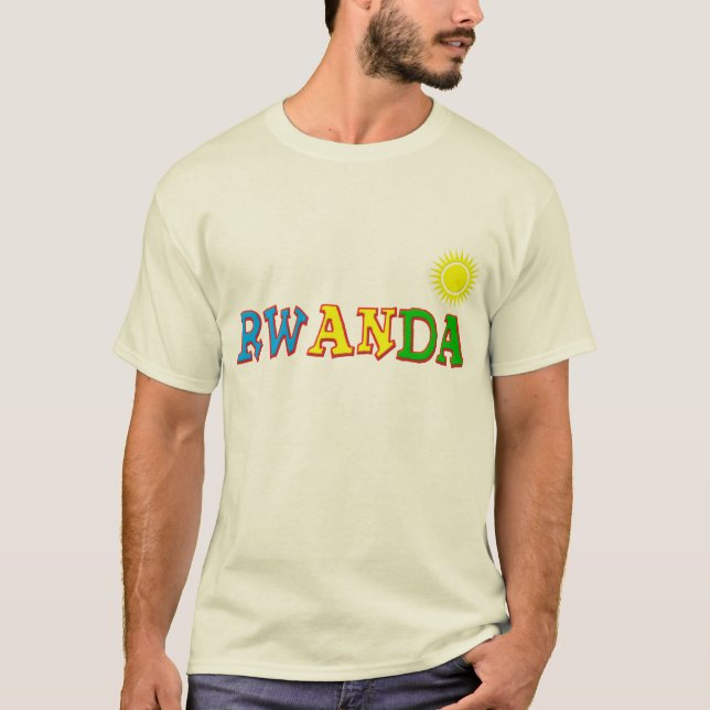Camiseta Presentes de Rwanda (Frente)