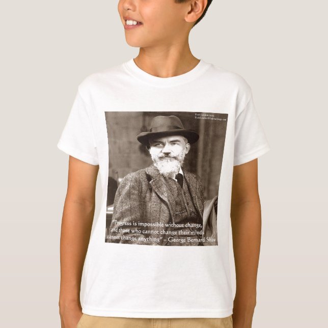 Camiseta Presentes de Sabedoria "Mude Qualquer Coisa" de Ge (Frente)